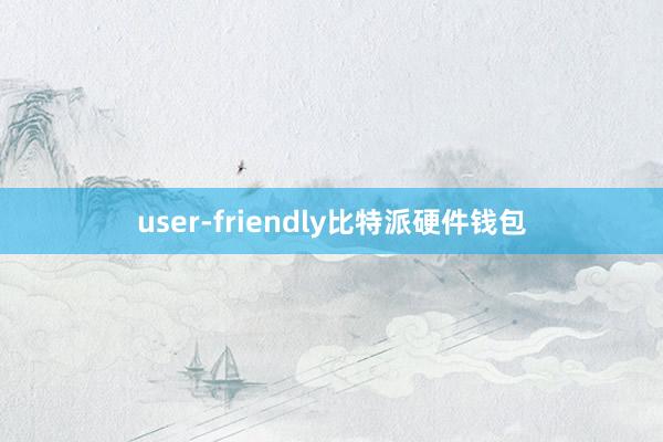 user-friendly比特派硬件钱包